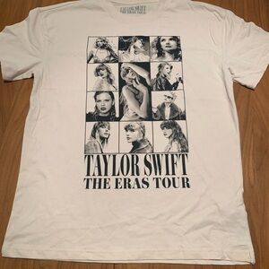Taylor Swift The Eras Tour Cream T-Shirt Medium